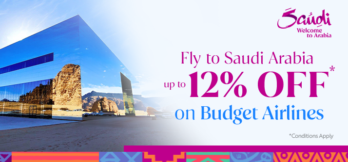 Up to 12% OFF on Budget Carriers image